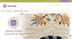 Desktop Screenshot of lisahcalle.com